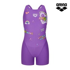 아레나 Arena KIDS 레인보우 클라우드 아동 3부 반신 레이서백 A6BG1GL03PPL
