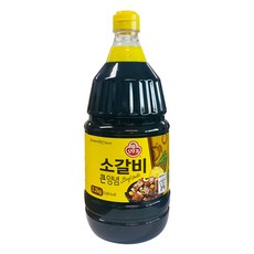 오뚜기 소갈비큰양념, 2.2kg, 1세트