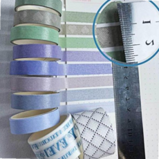 다꾸마스킹 테이프 폴꾸 마스킹 다꾸 종이 마테 종이테이프 비 컬러종이, 본상품