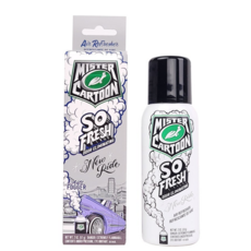 Turtle Wax 龜牌 除臭噴霧 54226 57g 卡通先生新車香味 Odor-X分解異味 庫柏蒂諾, 1個