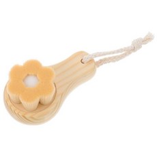 WOFASHPURET 수동 페이셜 클렌징 브러시 플라워 디자인 딥 클리닝 부드러운 섬유 세안 민감한 피부 일상적인 얼굴 관리 스킨 케어 도구 270455