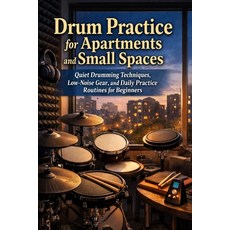 (영문도서)Drum Practice for Apartments and Small Spaces: Quiet Drumming Techniques Low-No... Paperback, Independently Published, English, 9798241724465