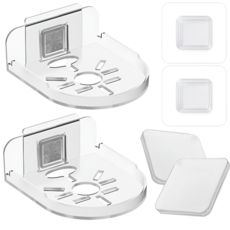 웨일플래닛 무타공 강력접착 겔타입 홈캠 거치대, 2개