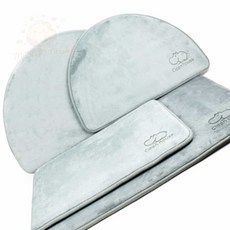 밀쿠네 욕실발매트 물흡수 극세사 메모리폼매트 욕실발매트미끄럼방지, 소 사각