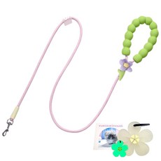 요리죠리하우스 플라워리드줄, 1개, 연핑크