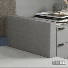 침대가드 낙상용 안전 50cmx28cm _그레이 가드 부분, N. 린넨 그레이 폭 48cm 두꺼운 소프트 배플 브래