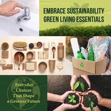 (英文圖書)Embrace Sustainability Green Living Essentials: Everyday Choices That Shape a Gr... 平裝版, Independently Published, 英文