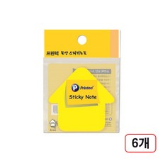 프린텍)스티키노트50매, 화살표DI016, 50매, 6개