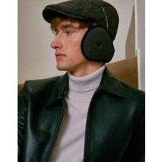 DAKS MEN'S ACCESSORIES 브라운 체크 울혼방 귀마개 DBHE5F406W2, XXX