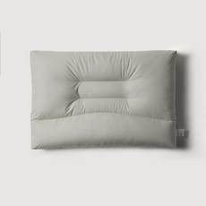 JAJU 순면 통세탁 경추굽 베개_60x40cm_그레이 511495