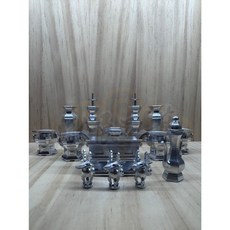 泓展工藝 錫川頭 廟會微縮模型15件組, 1個, B款, B款