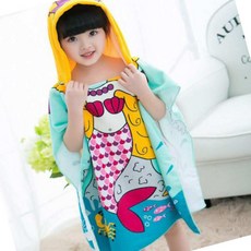 엠비아7 비치타올 상어 유아비치가운