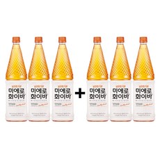 미에로화이바 1.2Lx3병+증정3병, 1.2L, 6개