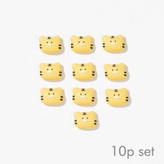 에버피크 냉장고 인테리어 자석 마그네틱, 노랑호랑이10p