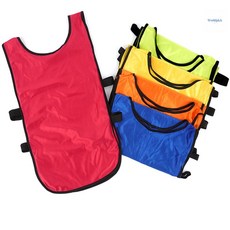 U자형 넥라인 컬러 팀조끼 스태프조끼