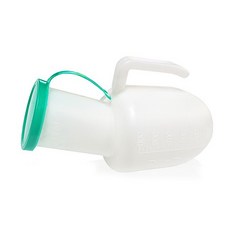 한양 남자간이소변기1000ml 환자용소변기 좌변기 변기, 1개