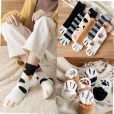 긴목양말 고양이 겨울 두꺼운 수면 IEWD07D0E