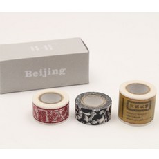 莫莫日貨 mt online 復刻限定北京展和紙膠帶盒裝 日本進口手帳裝飾DIY必備, 1個
