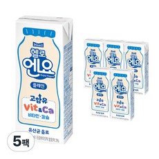매일유업 헬로엔요 유산균 음료 200ml, 5개