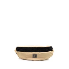 샤넬 중고 2002-2003 나일론 CC 스포츠 라인 벨트 백