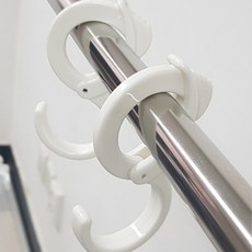 봉전용 고리형후크 줄걸이 구멍크기조절 휴대용 캠핑링, 1개