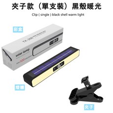 太陽能戶外夾子燈 裝飾燈 防水燈 庭院燈 壁燈, 人體感應+光感應暖光（升級36燈珠）