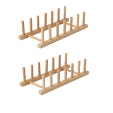 이케아 대나무 접시 꽂이 세트, 대나무 접시 꽂이 2개 1세트