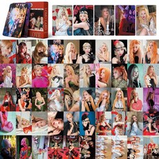 臺灣發貨-田小娟宋雨琦 55張GIDLE卡片 NUDE小卡 韓流女團明信片自製收藏卡, 1個, 一盒55張