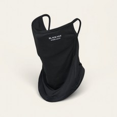 블랙야크 쿨스킨목토시 UV차단 여름바라클라바 버프 여름넥워머, 블랙, 1개