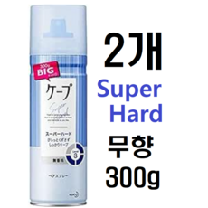 케이프 스프레이 슈퍼 하드 무향 대용량, 2개, 300g