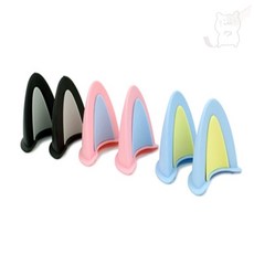 무지스토어 헬맷장식 고양이 귀 소품장식, 핑크