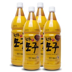 천년주가 전주모주 1200ml 4개 전통음료 전통차 발효음료, 1.2L