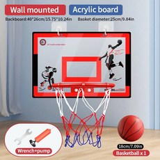 창의적인 농구 장난감 조합 세트, Wall mounted model
