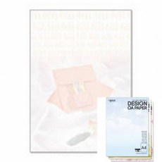 디자인 페이퍼 A4 35 1개입 중고등학생 다용도