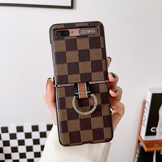 갤럭시Z플립1/2/3/4 원터치클립 고리형 하드케이스