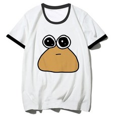 포우 여성 만화 스트리트 웨어 디자이너 티셔츠 일본 Y2K 의류, XS, [01] 13085