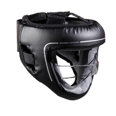 헤드 가드 안면보호 안전장비 무에타이 복싱 권투, 성인 L (머리둘레 58CM-61CM), [02] 성인 L (머리 둘레 58CM-61CM) *, 1개