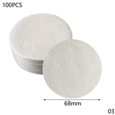 100PCS 라운드 커피 필터 종이 56mm 60mm 68mm 에스프레소 커피 메이커 도저 커피 필터 도구 Moka Pot 종이, 기타, 01 L 68mm