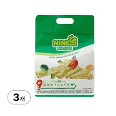 나인 야채크래커 440g x 3개 9가지채소 지퍼백 개별포장