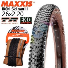 MAXXIS IKON 外胎 26*2.20 無內胎 TR M319RU Skinwall【SK26】, 1個