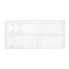 OXO 굿 그립 팝 컨테이너 리무버블 라벨 화이트, OXO 굿 그립 팝 컨테이너 리무버블 라벨, 화이트