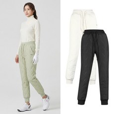 아날도바시니 여성 밴딩 플리스 기모 방한 조거 팬츠 ABWPT54601