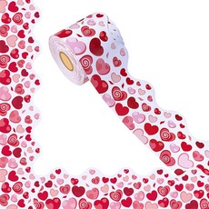 1.9m(69피트) 게시판 테두리 발렌타인 데이 테두리 트림 포스터 보드용 결혼 기념일 파티 교실 학교 장식, 1.9m(69피트) 게시판 테두리, 발렌타인 데이 테두