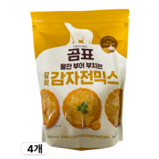 곰표 갈릭 감자전믹스, 4개, 1kg