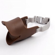 알콩달콩 애견용 마스크 강아지실리콘입마개, 대