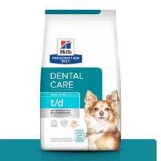 Hills 希爾思處方 狗 t/d 口腔護理 小顆粒 飼料, 1個, 【小顆】5LB/2.26kg, 2.26kg, Dental Care