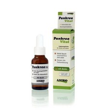 『㊆㊆犬貓館』ANIBIO 德國家醫 犬貓保健系列：滴劑、精華飲、營養粉、益生菌、牛磺酸、牙膏、蜂膠、淨眼露、潔耳露，全方位守護犬貓健康, 1個, 胰臟守護精華飲30ml, 30ml