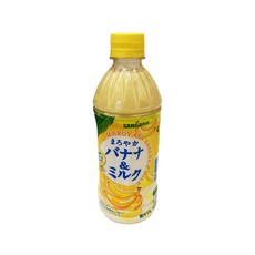 산가리아 바나나 & 밀크 우유, 500ml, 24개