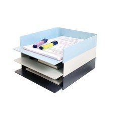 꿈꾸는비 데코 트레이 1단 서류 정리함 책상서류정리