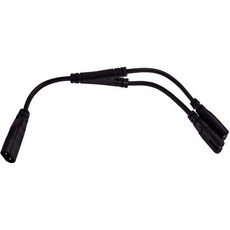 LBSC IEC320 C8 2X C7 Y 분할 AC 전원 코드 IEC 그림 8 수컷 대 암컷 1 in 2 출력 AC 전원 케이블 30cm